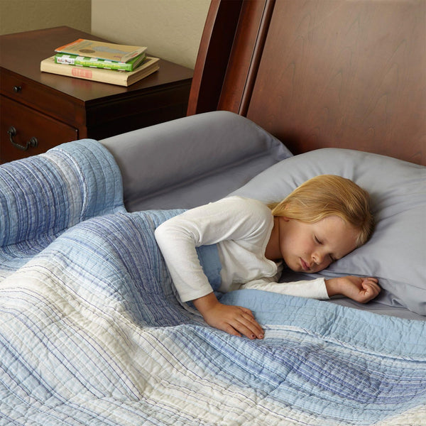 1 unidad Parachoques de barandilla de cama para niños pequeños, barandilla de