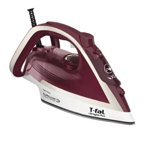 Plancha de Vapor T-Fal Ultragliss Plus, Vinotinto