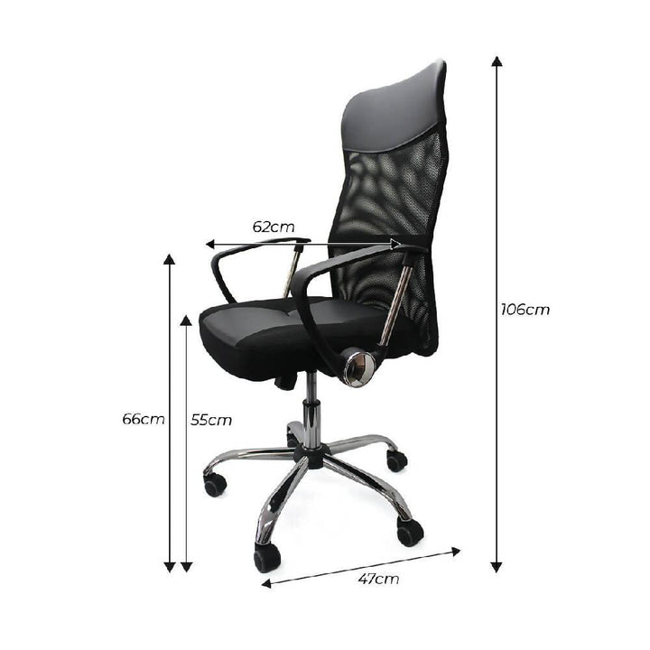 Silla De Oficina Chicago - 3307 - VIRTUAL MUEBLES