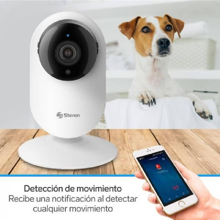 Cámara De Seguridad Wi-fi Full Hd Fija- Steren Cctv-204 - VIRTUAL MUEBLES