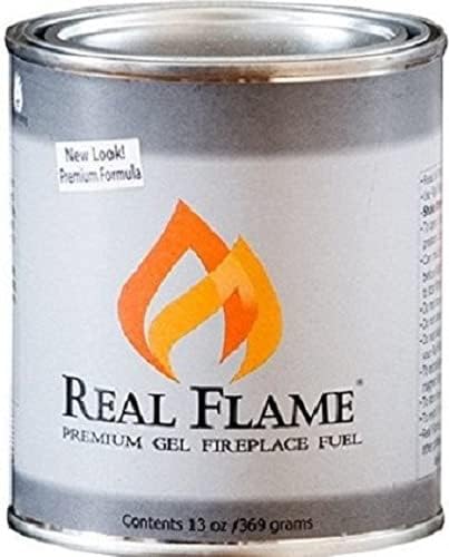 Paquete de 3 combustibles Real Flame Premium Gel para chimenea, 13 onzas