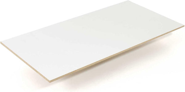 Global Industrial Cubierta laminada de melamina de 12" de grosor, 60"W x 48"D