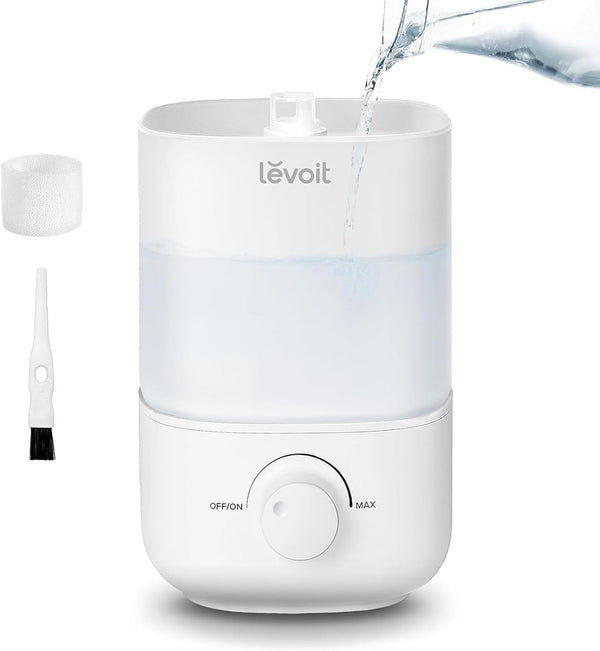 LEVOIT Humidificadores de llenado superior para dormitorio, tanque de 2.5...