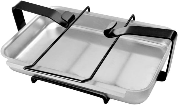 Stanbroil 7515 Bandeja de aluminio para parrilla de gas y soporte para recogida...