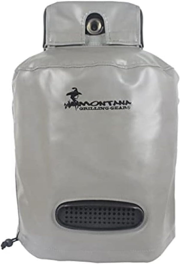 Montana Grilling Gear GVT-33LB - Cubierta de vinilo de cuero sintético para...