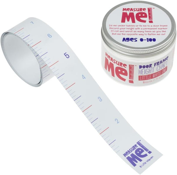 Measure Me! - Marco de puerta enrollable para bebé, tabla de altura para...