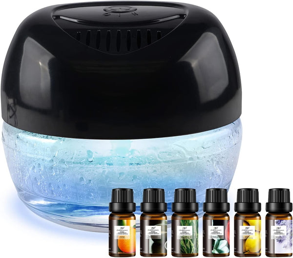 Lavadora de aire purificadora a base de agua, revitalizador con 6 luces de...