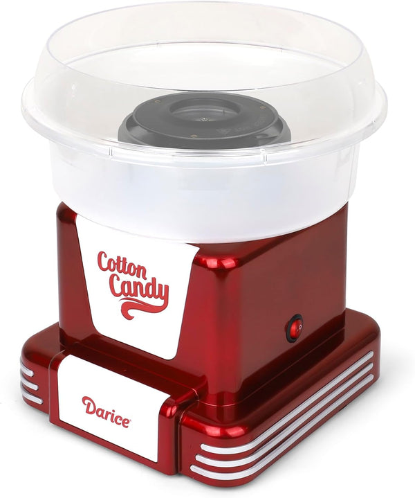 Darice Máquina de algodón de azúcar  Retro Deluxe Cotton Candy Maker  Máquina...