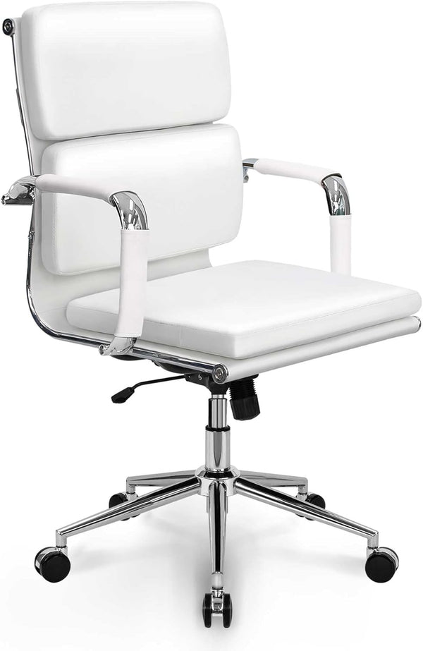 NEO CHAIR Escritorio de oficina silla ergonómica ejecutiva de cuero con...