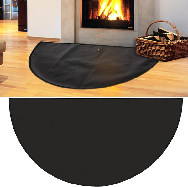 Alfombrilla ignífuga para chimenea, 48 x 27 x 225 pulgadas, mejorada de 4 capas...