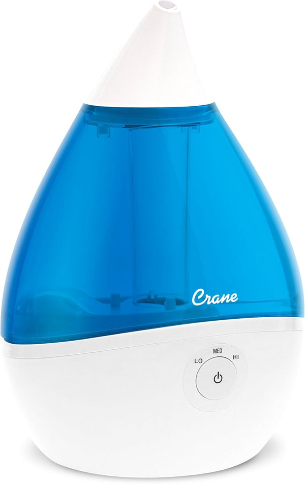 Crane Humidificador ultrasónico de neblina fría , Azul, TV209643, 19watts, 230...