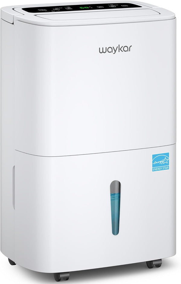 Waykar Deshumidificador Energy Star Home de 80 Pints para espacios de hasta...