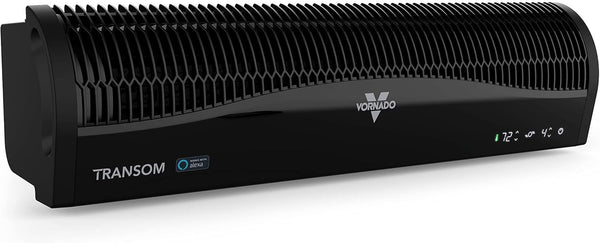 Vornado TRANSOM AE Ventilador de ventana con Alexa, 4 velocidades, modo de...