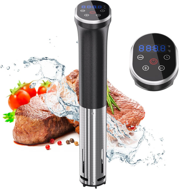 Máquina Sous Vide mejorada de 1100 W Sous Vide Cooker de calentamiento rápido,...