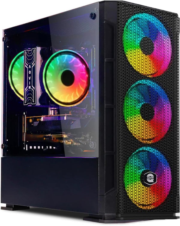 Torre de escritorio para computadora de juegos - Procesador Intel Core i7 de 4...