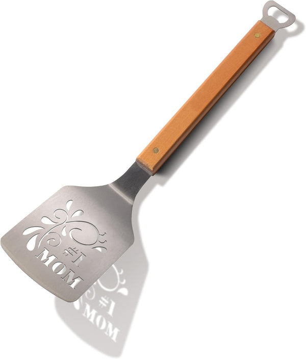 YouTheFan Universal Classic Series Sportula - Espátula para parrilla de acero...