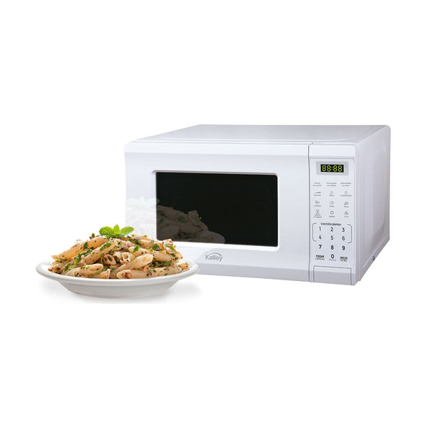 Horno Microondas Kalley 0.7 Pies K-MW07Blanco Blanco