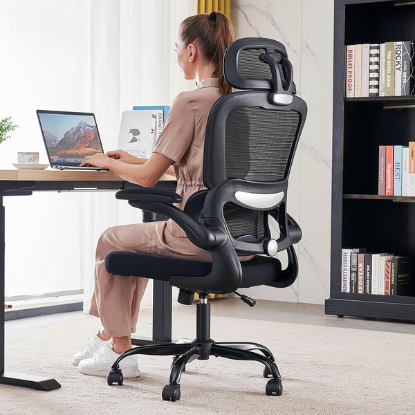 Silla de oficina ergonómica, silla de escritorio ergonómica de 330 libras,...