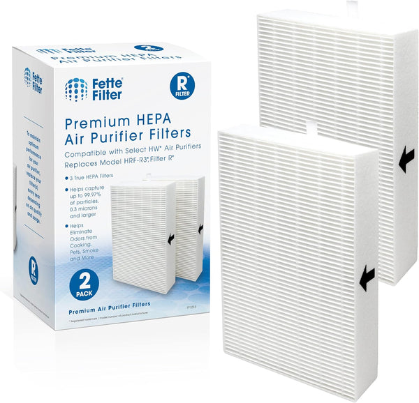 Fette Filter - Paquete de 2 filtros True HEPA H13 R compatibles con Honeywell...