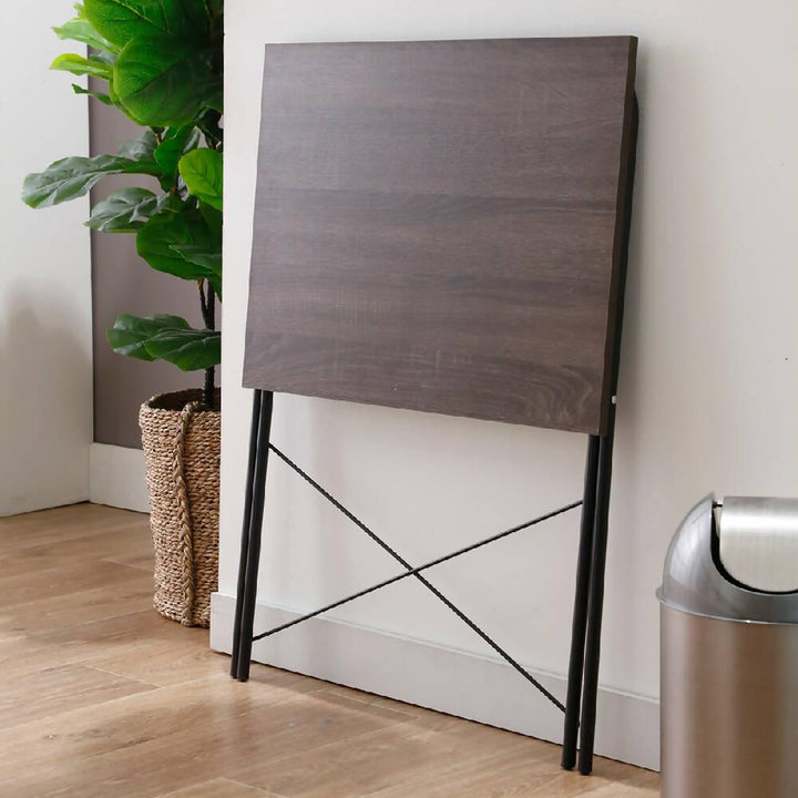 Escritorio sencillo plegable otros mat rustic tabacco - VIRTUAL MUEBLES