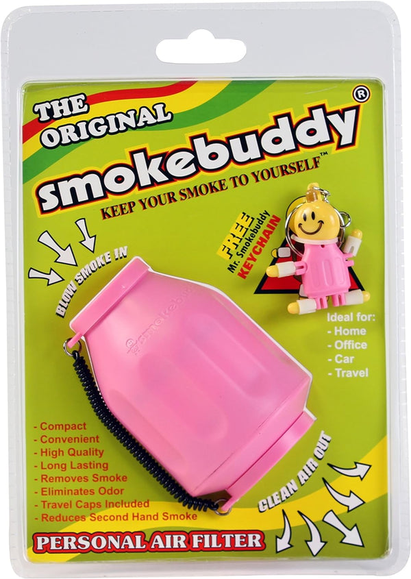 Smoke Buddy filtro limpiador y purificador de aire personal, elimina malos...