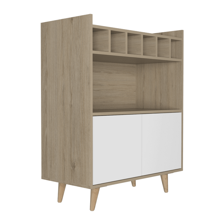 Mueble Bar Bora Rovere Blanco – EBANI