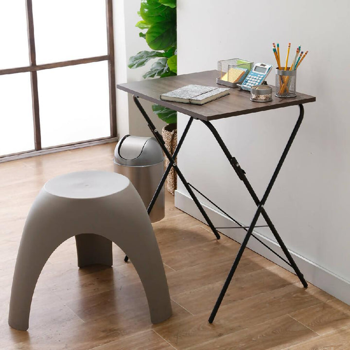 Escritorio sencillo plegable otros mat rustic tabacco - VIRTUAL MUEBLES