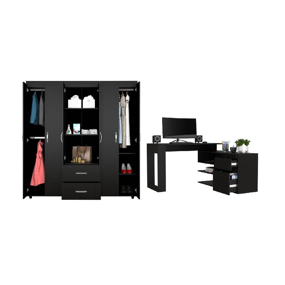 Combo Para Habitación Fremont Incluye Closet y Escritorio – EBANI
