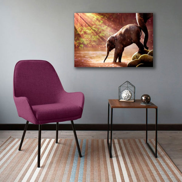Cuadro decorativo elefante pequeño XL 115 x 78 cm