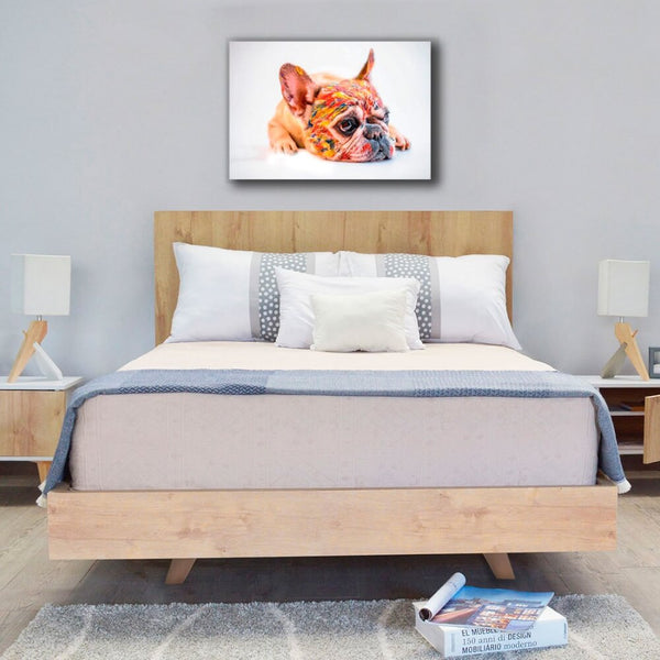 Cuadro decorativo perro color XL 115 x 78 cm