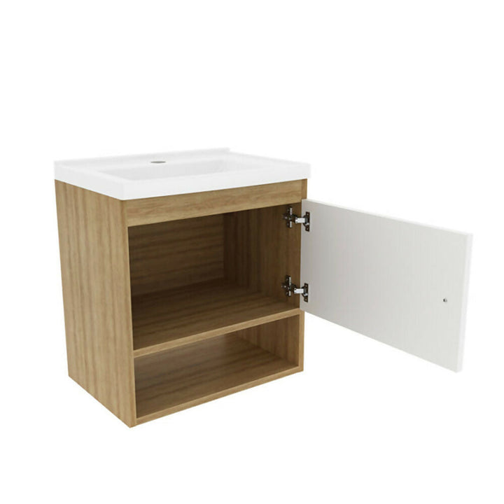 MUEBLE DE BAÑO CON LAVAMANOS LINZ ALMENDRABLANCO - 3