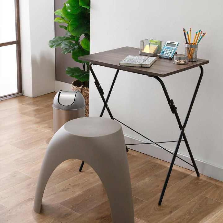 Escritorio sencillo plegable otros mat rustic tabacco - VIRTUAL MUEBLES