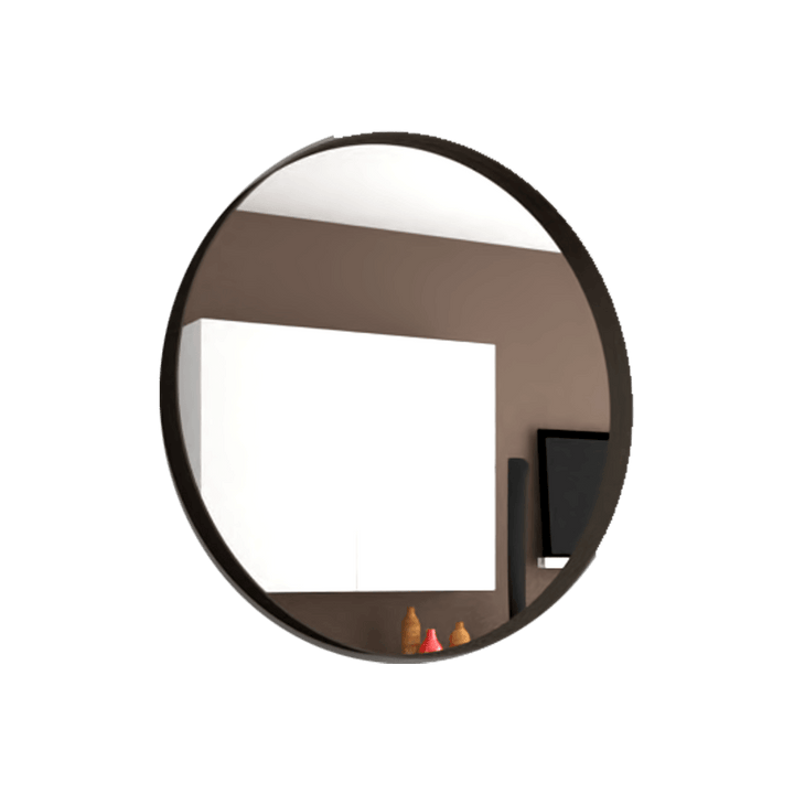 Espejo Circular Bela color Negro para Sala o Baño.
