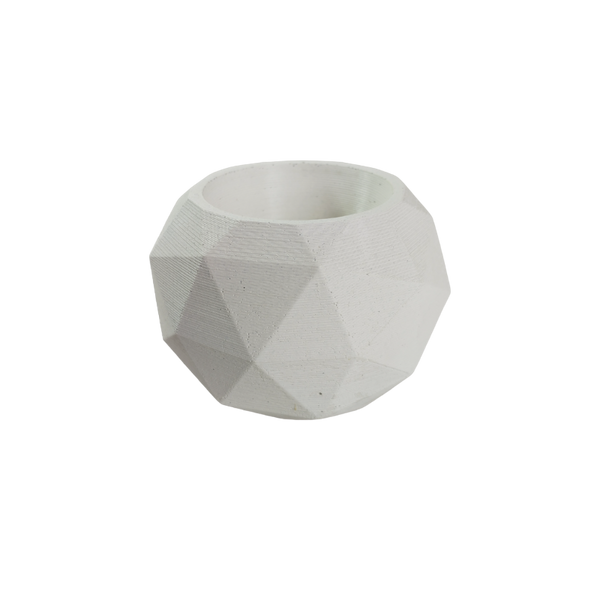 "Matera Laia de Cemento 7.5x6.5 cm Blanco"