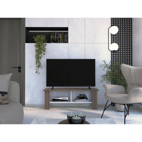 Mesa Para Tv Navia, Milan y Blanco Marquez, Para Televisor Hasta 65"