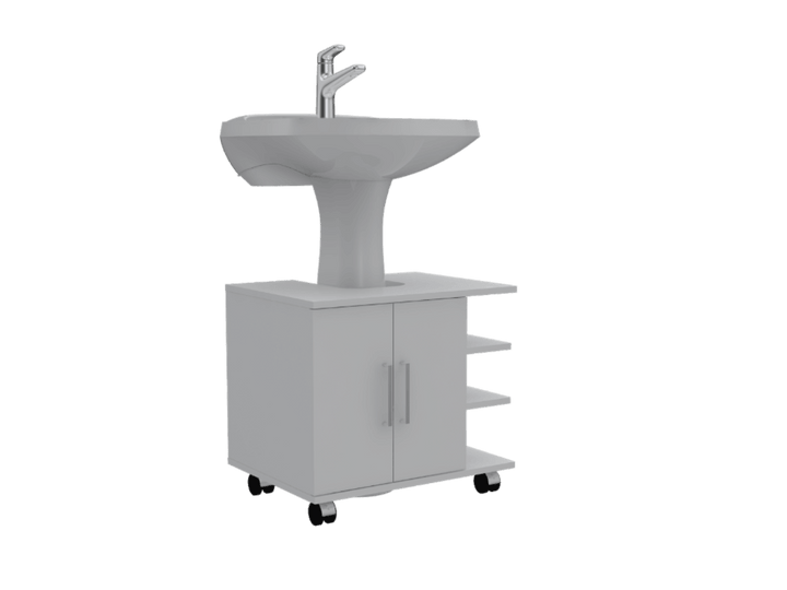 Combo para Baño Felicias, incluye Gabinete de Baño y Mueble Lavamanos.