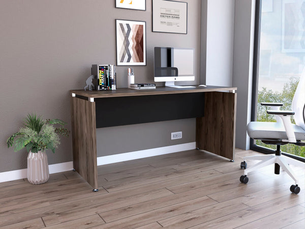 Mesa escritorio Home Office M150 Wengue + Coñac
