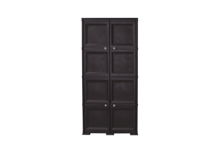 Mueble Organizador Elegance Liso Da Vinci color Wengue para Habitación.