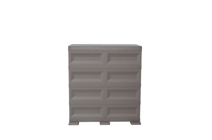 Mueble Organizador Elegance Dali color Cocoa para Habitación.