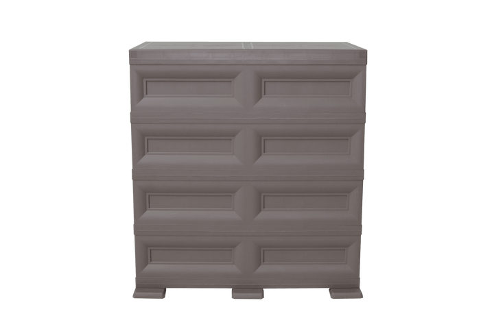 Mueble Organizador Elegance Van Gogh color Cocoa para Habitación.