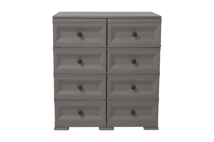Mueble Organizador Elegance Van Gogh color Cocoa para Habitación.