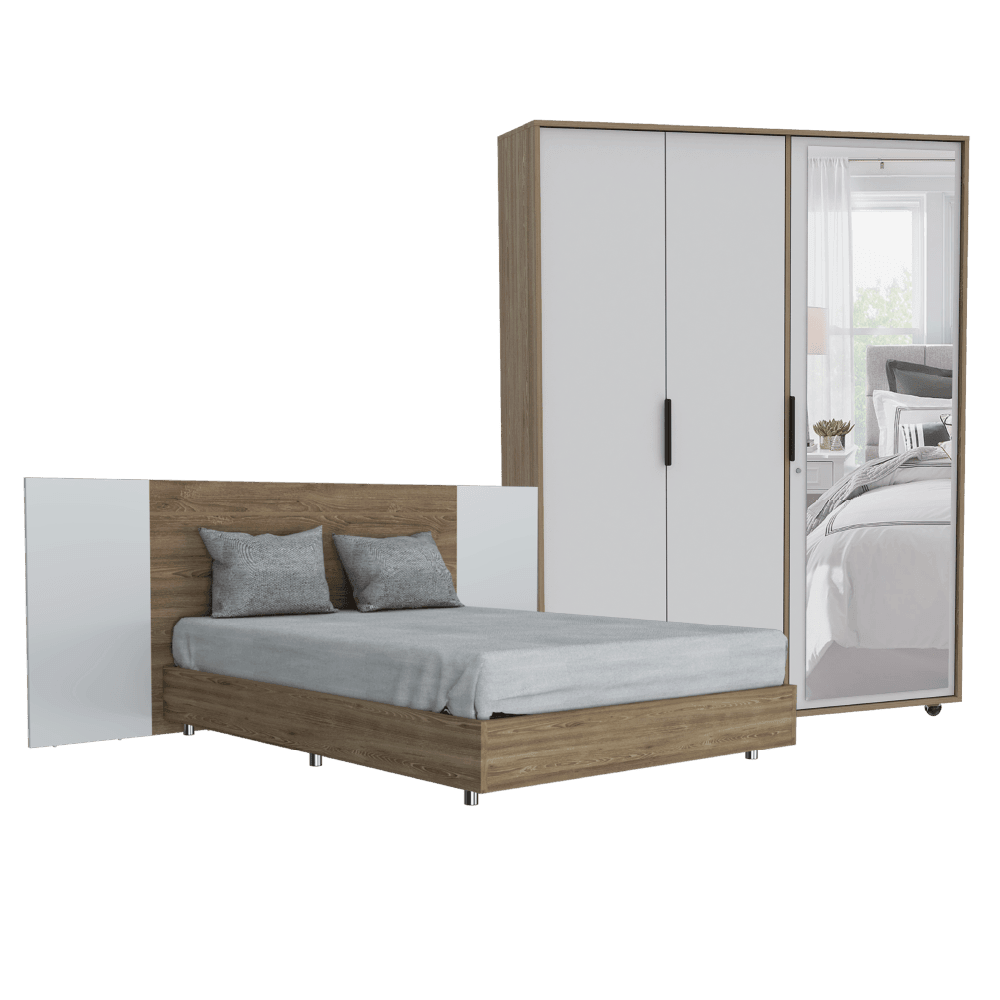 Combo Para Habitacion Lisandro Incluye Cama Y Closet – EBANI