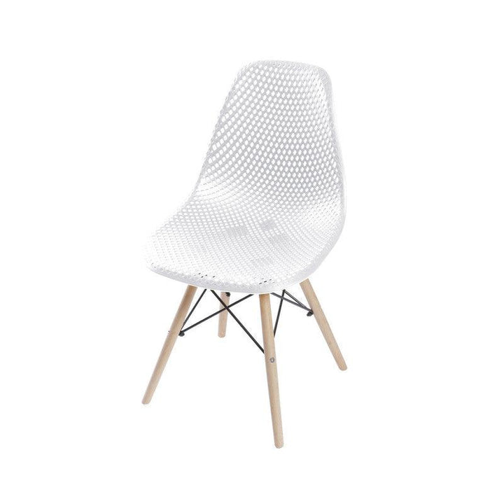 Kit por 4 Silla Air Eames Para Sala Comedor Restaurante - Blanca - VIRTUAL MUEBLES