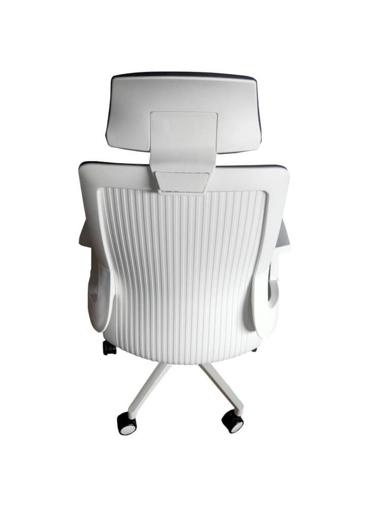 Silla de oficina BERGEN blanco + gris Ebani Colombia tienda online de decoración y mobiliario RTA