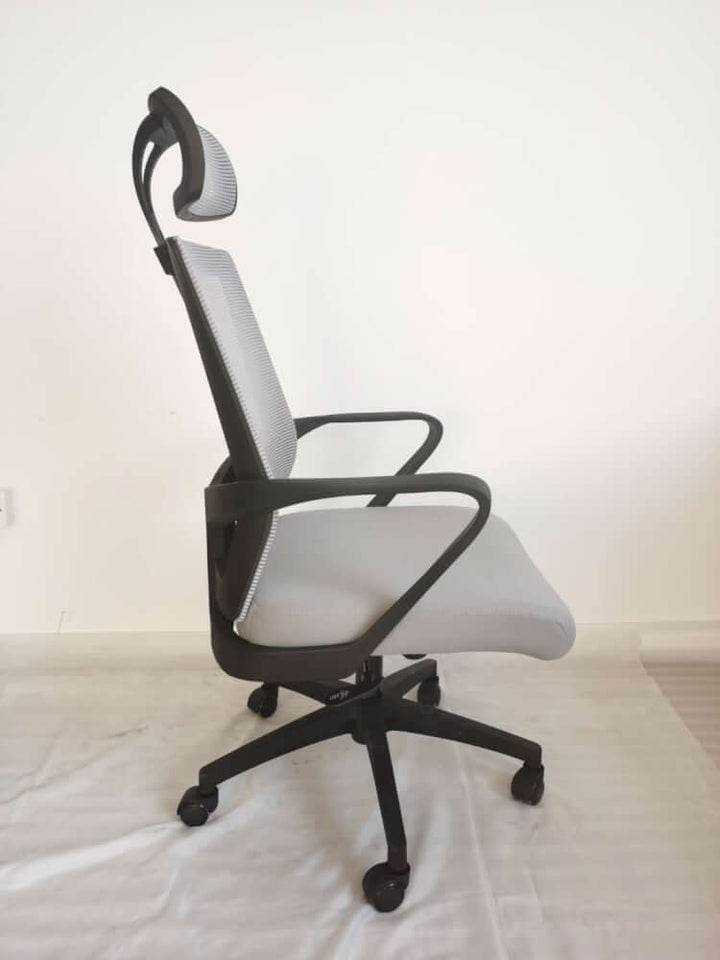 Silla de oficina Bruno negro + gris Ebani Colombia tienda online de decoración y mobiliario RTA