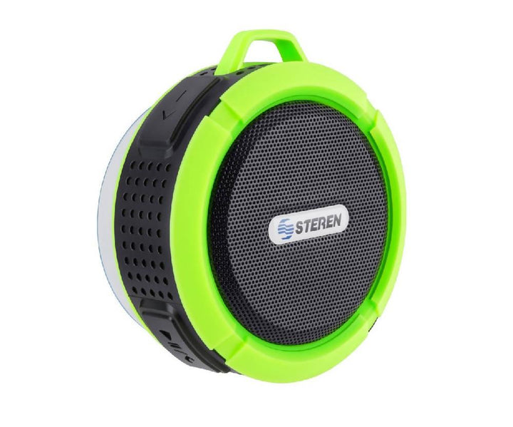 Parlante Speaker Bluetooth Para Baño Regadera Steren Boc864 Verde - VIRTUAL MUEBLES