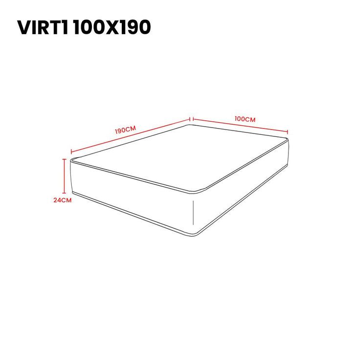 Ebani Ridges Combo para Habitación Gao, Incluye Colchón y Protector – EBANI