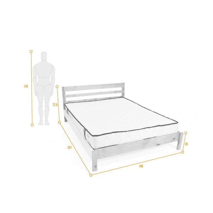 CAMA +  COLCHON VERSAILLES (Personalizado)