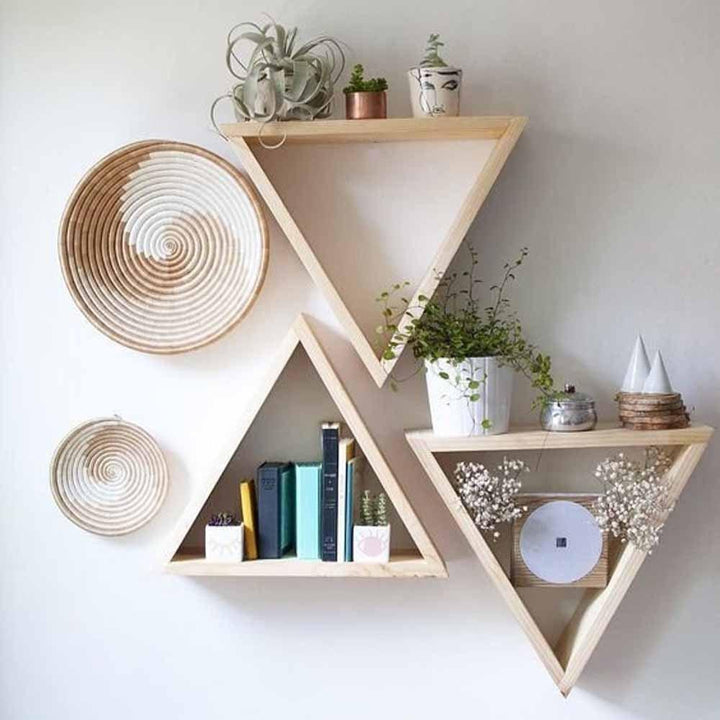Set de 3 Repisas Triangulares - VIRTUAL MUEBLES