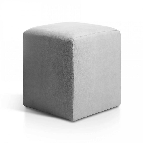 Puff Butaco Auxiliar Individual Gris - VIRTUAL MUEBLES